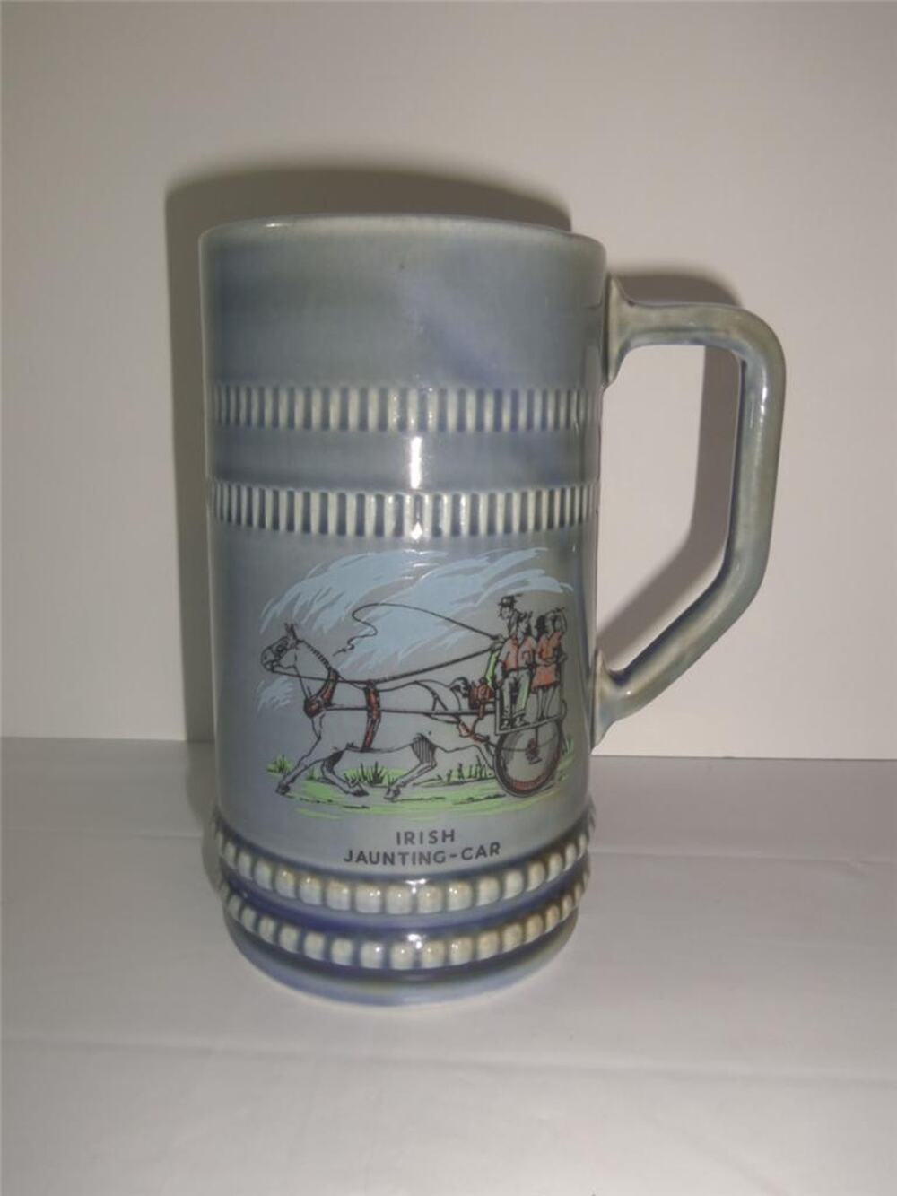 Wade Porcelain Irish Jaunting Car Large Mug Ireland -121211